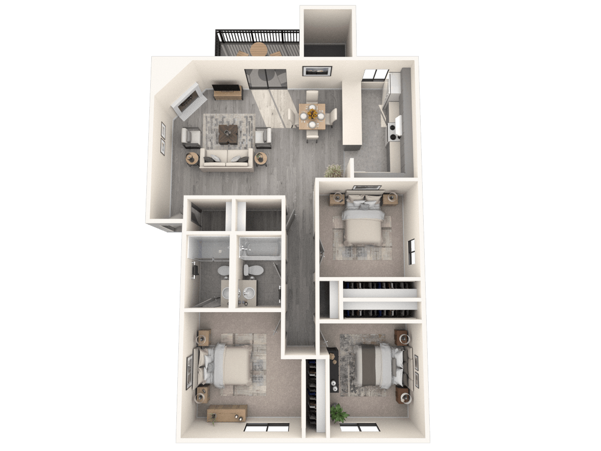 Heavenly floor plan